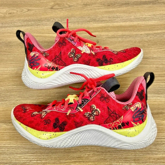 Under Armour Curry Flow 10 Unicorn & Butterfly Basketball Shoes GS 5.5Y Womens 7 - Picture 6 of 12